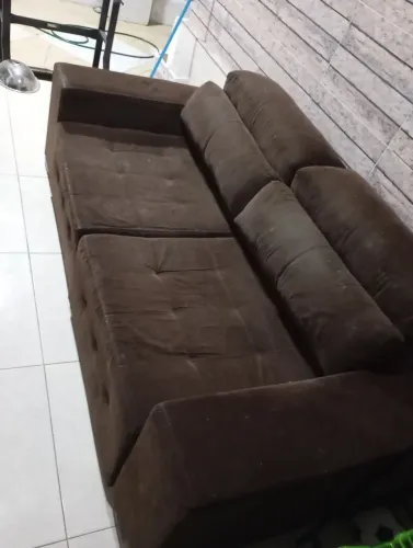 Sofá retrátil 2 lugares 