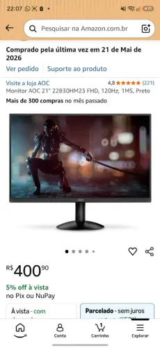 Computador gamer completo 