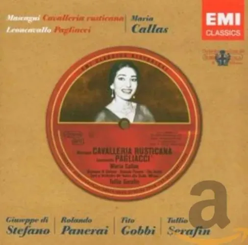 Cd MARIA CALLAS - Mascagni Cavalleria Rusticana & Leoncavallo Pagliacci - 2 CD.
