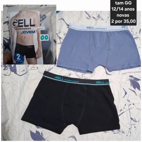 Cuecas novas juvenil