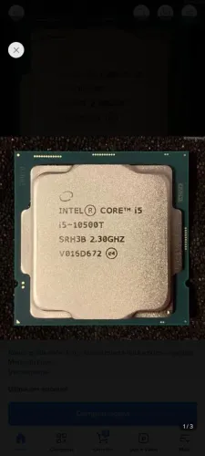 Proc. Intel I5 10 gen Geração