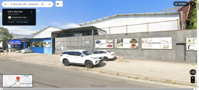 LEILÃO JUDICIAL 25 agosto 4.643 m2 Tomás Coelho - Rio de Janeiro - RJ