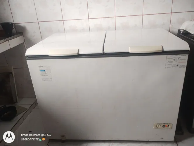 Freezer no preço pra sair rápido em ótimo estado congela até pensamento.