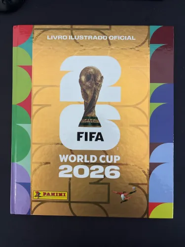 Álbum dourado da copa de 2026 completo 