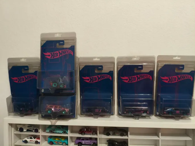 Coleção Hotwheels Aniversário 54 anos COM CHASE Pearl & Chrome