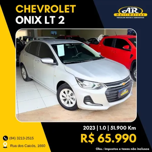 Chevrolet Onix Hatch LT 1.0 12V Flex Mec. 4P 2023