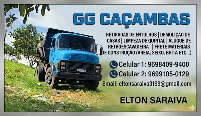 Caçambas e remoções 