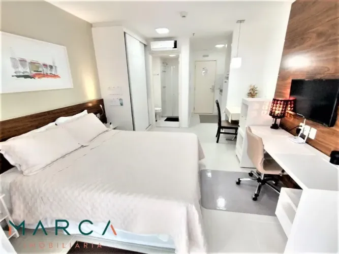 FLAT FUSION Apart hotel Brasília DF mobiliado temporada Asa Norte Setor Hoteleiro Norte lo