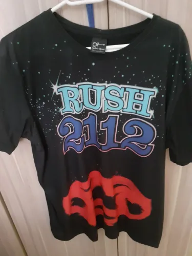 CAMISA RUSH CYBER ROCK TAM GG OTIMO ESTADO 2112