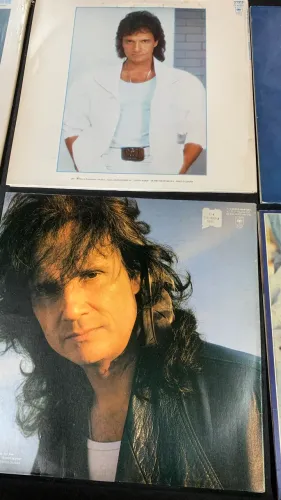 Roberto Carlos 6 LPs , de 82 a 92