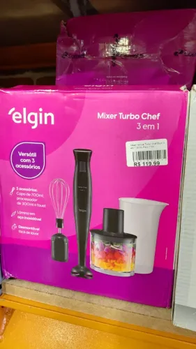 Mixer Elgin Turbo 3 em 1 - Versatilidade e Praticidade na Sua Cozinha!