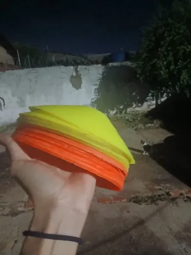 Cone prato chapéu chinês 