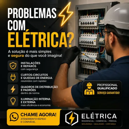 Eletricista Residencial e Comercial | Instalação, Manutenção e Emergência