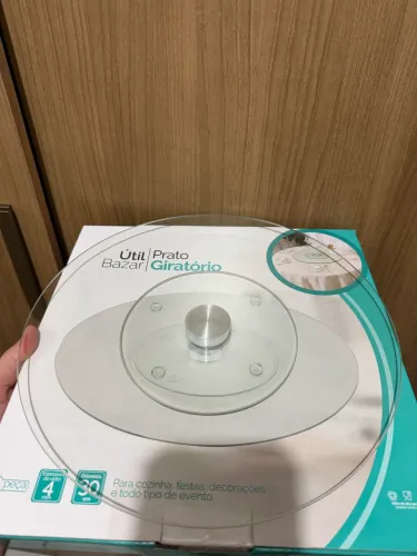 Prato Giratório Novo $50 - 30cm