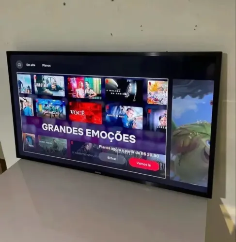 Tv 40? Smart - Samsung - Acompanha controle