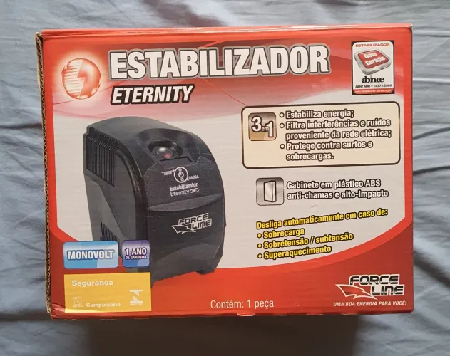 Estabilizador Force Line Eternity 300VA 115V