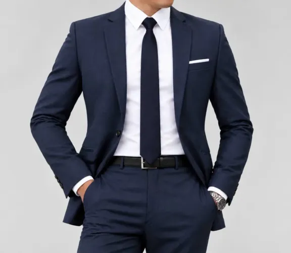 TERNOS SLIM OXFORD PREMIUM MASC / BLAZER TAM 46 CALÇA TAM 40
