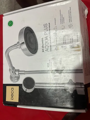  Kit chuveiro ACQUA PLUS  chuveiro desviado e ducha manual 