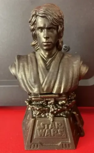 busto de vinil Anakin Skywalker coleção star wars ao cubo legado preto