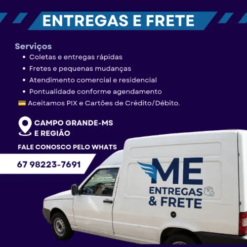 Entrega e Frete