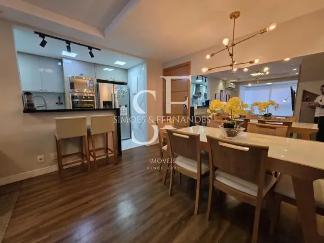 Jacarepaguá - Rua Aroazes - Linda cobertura duplex, 2 quartos, 1 suíte e totalmente reform
