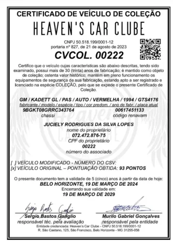 Chevrolet Kadett Gl/sl/lite/turim 1.8 1994