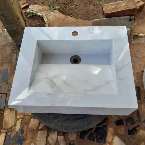 Lavatório para banheiro porcelanato