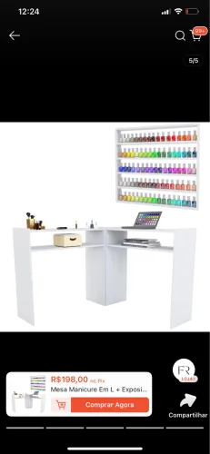 Kit Nail design lacrado + brindes