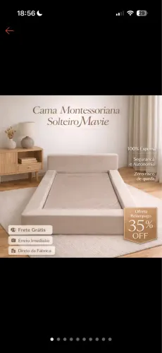 Cama montessoriana