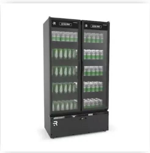 Auto Serviço Vanguard Extra Frio 2 Portas Preto 220V