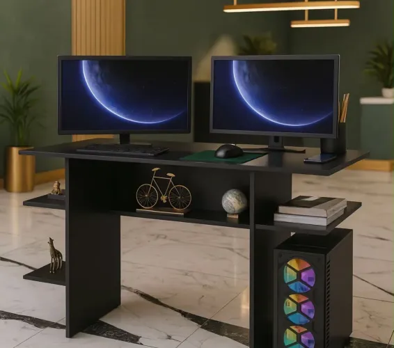 Mesa gamer compacta