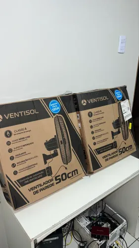 2 VENTILADORES DE PAREDES NOVOS