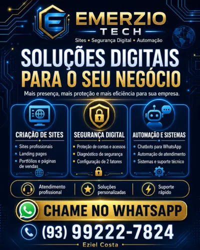 Sites, Segurança Digital e Automação para Negócios