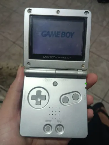 Game Boy Advance SP Prata - Importado do Japão