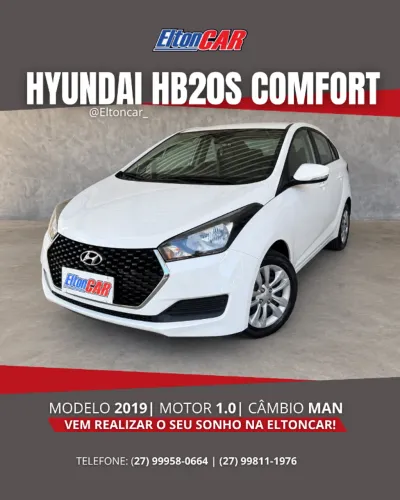Hyundai HB20S C.plus/c.style1.0 Flex 12V Mec. 4P 2019
