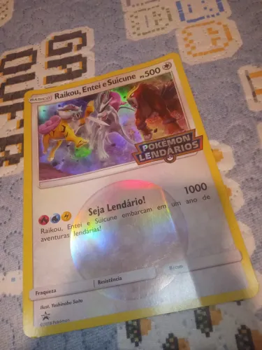 Carta Jumbo Pokémon Lendário 