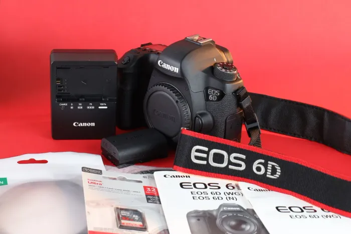 Câmera Canon EOS 6D (WG) - DSLR Full Frame