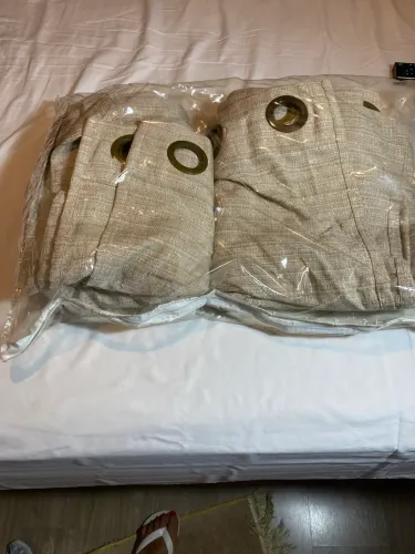 Cortina de linho 5m por 2,70 altura