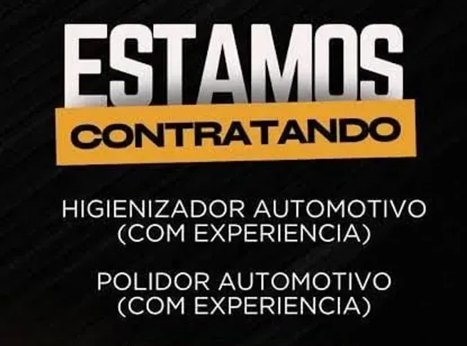 VAGA POLIDOR / HIGIENIZADOR / LAVADOR