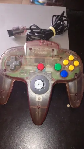 Controle original analógico 80% bom