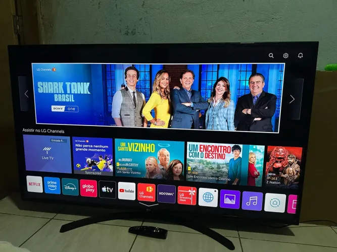 Tv LG smart 60 4k Alexa comando de voz