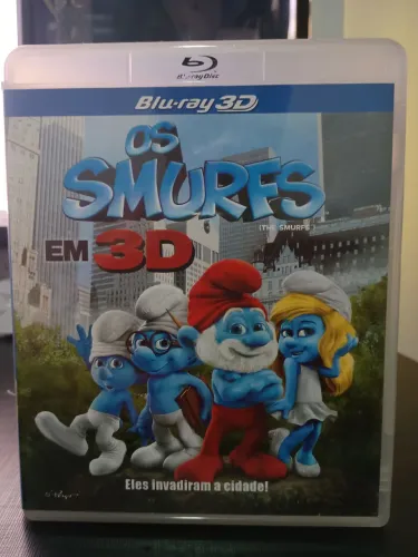 Blu-ray Os Smurfs 3D