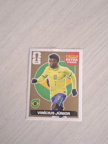 Figurinha Dourada Legend Vini Jr.