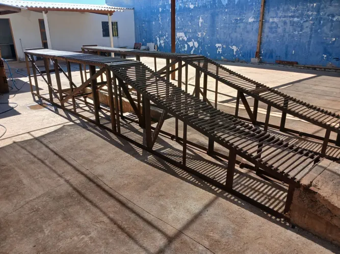 Rampa para lava jato