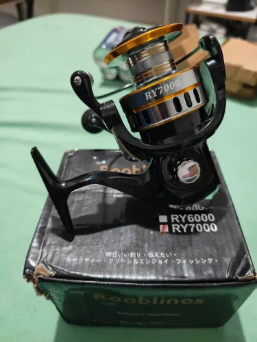 Molinete Grande Série 7000 Drag 15kg novo.
