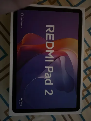 Tablet Redmi Pad 2 256GB / 8GB RAM Gray - Tela 90Hz e Som Dolby - Na Caixa