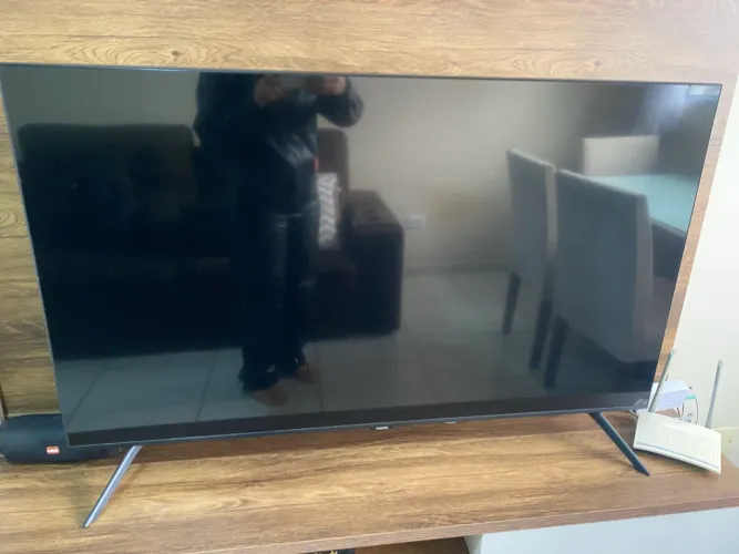 Televisão Samsung 50 polegadas problema com a tela 