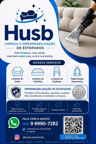 HUSB UBERLÂNDIA: LIMPEZA E IMPERMEABILIZAÇÃO DE ESTOFADOS