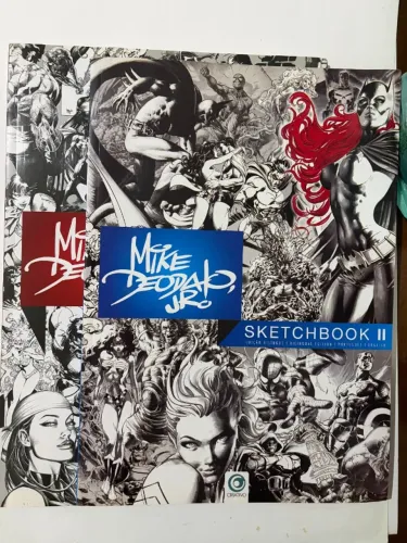 Sketchbook de Mike Deodato Jr.:  Volume 1 e volume 2