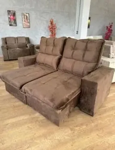 Sofá Retrátil Reclinável 2,00m - (Oferta)!!